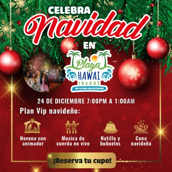 Navidad en Playa Hawai Ibagué