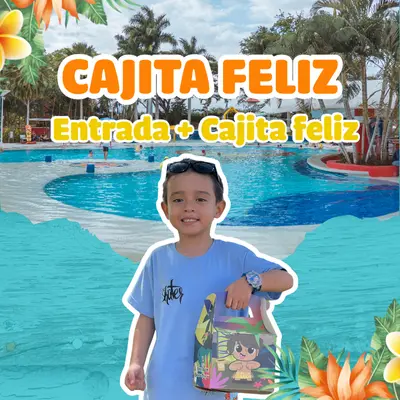 ¡Diversión, sabor y alegría para los más pequeños! 
Por solo $50.000, los niños disfrutan un día completo en Playa Hawai con entrada, comida y juguete incluidos.
Un plan pensado para que los más chicos vivan la aventura con todo el sabor de nuestra Cajita Feliz.
Incluye:

 	Entrada al parque (pasadía completa)
 	Opción de Hamburguesa o Nuggets
 	Papas a la francesa
 	Jugo natural
 	Juguete sorpresa

¡Un día lleno de diversión, juegos y sonrisas en Playa Hawai!
Válido durante la semana de receso y fines de semana.
Términos y Condiciones – Cajita Feliz con Pasadía

 	Válido exclusivamente para niños desde los 4 hasta los 11 años.
 	El valor de $50.000 COP incluye: entrada al parque (pasadía completa), menú infantil (hamburguesa o nuggets, papas a la francesa, jugo natural) y un juguete sorpresa.
 	Aplica solo en taquilla o reservas web durante la semana de receso y fines de semana del mes de octubre de 2025.
 	No acumulable con otras promociones o descuentos vigentes.
 	El menú es individual e intransferible.
 	El juguete incluido puede variar según disponibilidad.
 	Promoción válida hasta el 14 de octubre de 2025.
 	Playa Hawai se reserva el derecho de modificar o suspender la promoción sin previo aviso en caso de fuerza mayor o cambios operativos.

 